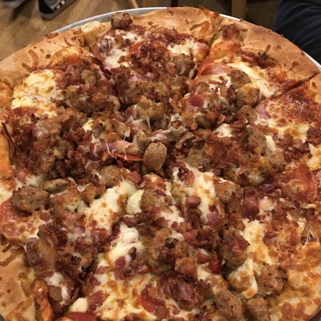 big bob's pizza east grand rapids meat lovers pizza